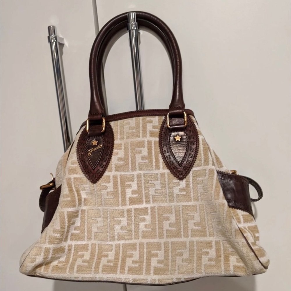 ❌SOLD❌Fendi Du Jour Zucca Velvet bag